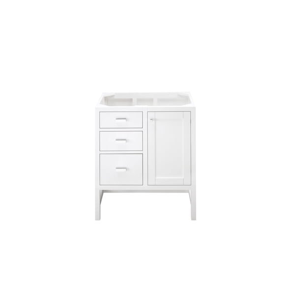 James Martin Vanities E444-V30 Addison 30" Single Basin Hardwood Vanity Cabinet Only -