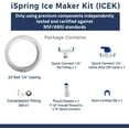 iSpring ICEK Ultra Safe Fridge Water Line Connection and Ice Maker