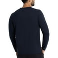 thumbnail image 2 of X RAY JEANS Mens Long Sleeve V-Neck T-Shirt, Navy, XL, 2 of 9