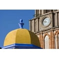 thumbnail image 2 of Young, Bill 32x23 Gold Ornate Wood Framed with Double Matting Museum Art Print Titled - Mexico Yellow dome of Church of San Rafael, 2 of 4