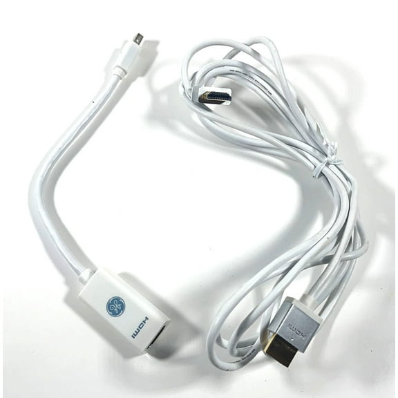 GE 1080p Mini Display Port to HDMI Adapter and Micro USB Cable