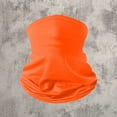 thumbnail image 6 of JoveMarine Outdoor Fishing Face Mask Sun - Protection Summer UV Neck Gaiter Sunscreen Sweat Wicking Elastic for Cycling Hiking Running Camping Men Face Protection,Orange, 6 of 6
