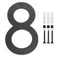 thumbnail image 1 of Modern 12 Inch House Number with Elegant Black Finish for Home Decoration, 1 of 8