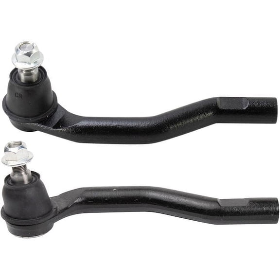 Front Outer Tie Rod End Set 2 Piece - Compatible with 2009 - 2014 Acura TL 2010 2011 2012 2013