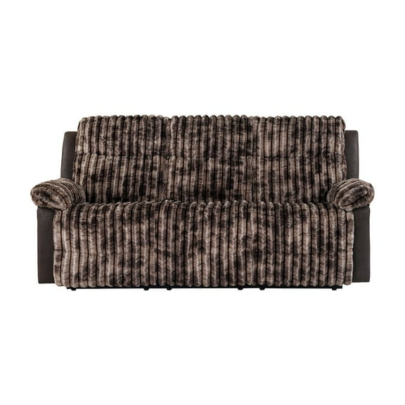 6028 Brown Extra Soft and Padded Reclining Sofa