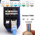 thumbnail image 4 of Crimpadora de red, pelacables, pinzas para Ethernet, RG45, Cat6, Cat5e, Cat5, Cat3, RJ11, 4 of 4