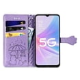 thumbnail image 4 of Funda Cartera FOXDOCK para OPPO A78 , Flip PU con Relieve de Gatos y Perros, Tarjetero y Soporte, 4 of 6