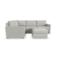 thumbnail image 5 of Bowery Hill Beige 4 Sectional and Ottoman with Performance Fabric, 5 of 7