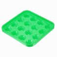 thumbnail image 1 of Uxcell Pool Ball Tray Billiard Ball Holder Snooker Storage Tray Pool Table 16 Balls, Green, 1 of 5