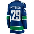 thumbnail image 3 of Women's Fanatics Marcus Pettersson Blue Vancouver Canucks Home Breakaway Player Jersey, 3 of 3