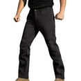 thumbnail image 2 of Kakii Men's Water-Resistant Fleece-Lined Cargo Pants, Winter Hiking Trousers with Multiple Zipper Pockets, Windproof Tactical Pants, 2 of 9