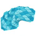 thumbnail image 1 of 6PCS Japanese Style Embroidered Coaster Heat Insulated Cup Pad Mat Placemat Kitchen UtensilWater Blue Flabellum, 1 of 12