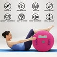 thumbnail image 4 of Air Roller Gymnastics Barrel For Tumbling, Inflatable Air Barrel For Back Handspring Training, Gymnastic Equipment With Pump For Yoga Training Cheerleading Home Use, 4 of 6