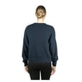thumbnail image 5 of Women's New Era College Navy Seattle Seahawks Oversized Throwback Mineral Wash Crew Neck Sweatshirt, 5 of 5