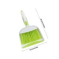 thumbnail image 3 of JilgTeok Broom and Dustpan t, Mini Dustpan and Brush t Hand Broom and Dustpan t, Whisk Broom and Dust Pans with Rubber Edge for Home, Desktop,Sofa,Kitchen, Keyboard(1* Desktop Broom, 1* Dustpan), 3 of 6