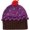 Purple, variant on Unisex  Cupcake Beanie Cartoon Knitting Hat for 3-8  Boys Girls