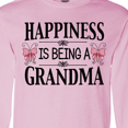 thumbnail image 4 of Inktastic Happiness is Being a Grandma with Butterflies Long Sleeve T-Shirt, 4 of 5