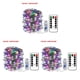 thumbnail image 2 of Cadena de luz USB impermeable Cateissary 20m 200LEDs Colorido con control remoto, 2 of 6