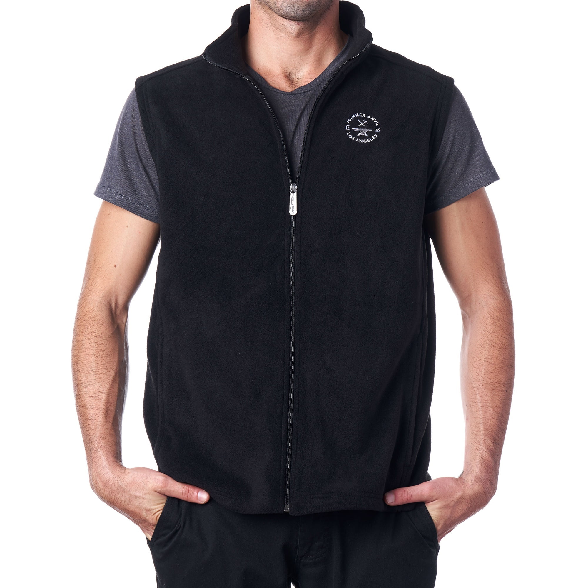 sleeveless fleece mens