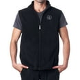thumbnail image 7 of Hammer Anvil Mens Full Zip Up Fleece Vest Lightweight Sleeveless Fleece Sweater, 7 of 7