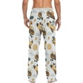 thumbnail image 2 of Top-kevin Giraffe Pajama Pants Cute Robotic Men's Pajama Bottoms Lounge Sleepwear PJs Sleep Pants, 2 of 11
