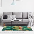 thumbnail image 6 of Hippocampus Luxurious Polyester Floor Carpet Soft Area Rug for Home Decor - Grey Modern Geometric Design - 4x6ft Warm Cozy Rug for Living Room, Bedroom, Office, 6 of 6