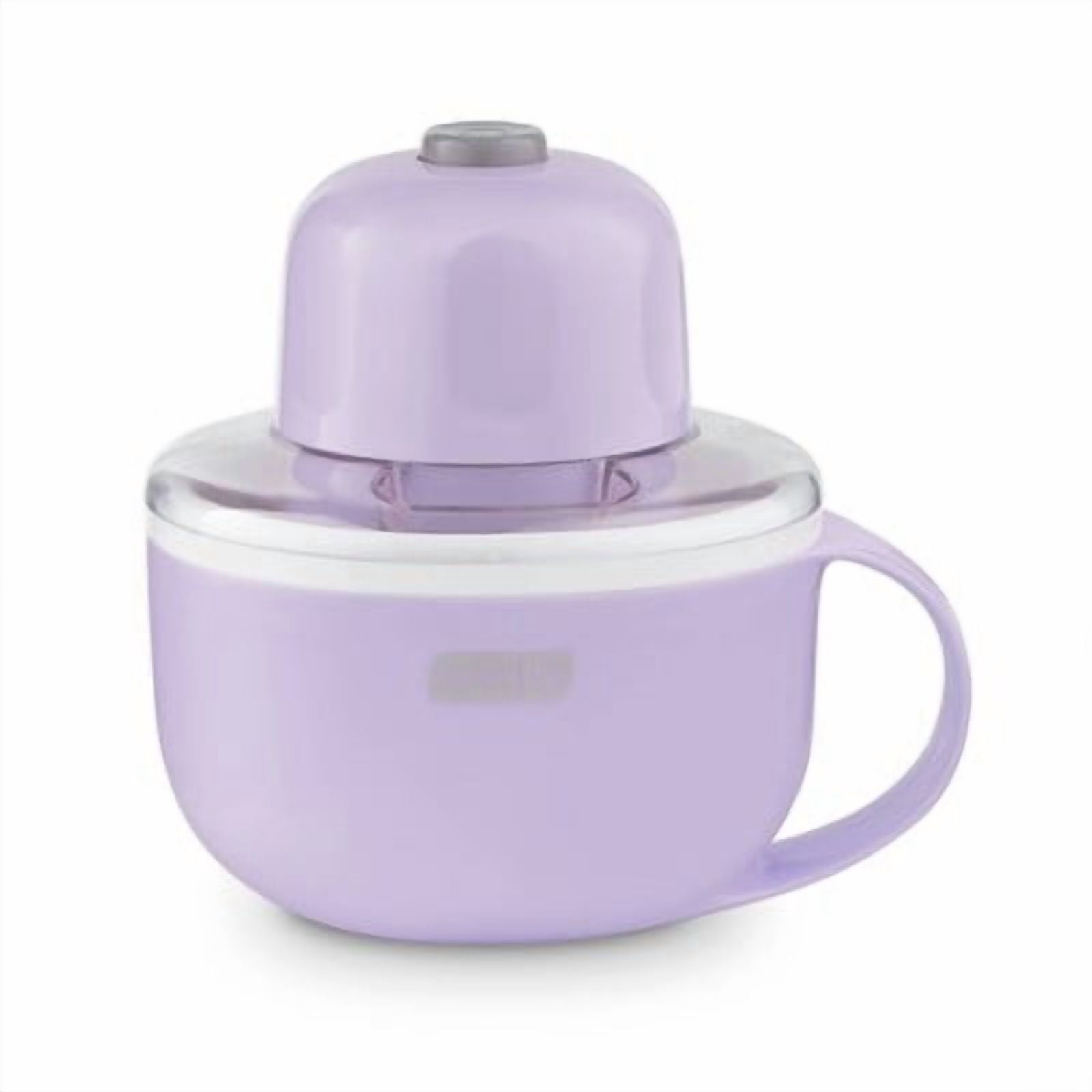 My Mug Electric Ice Cream Maker Multi-Purpose Soft Serve Ice Cream Machine: Dash, 1-Quart, 20-Min Cycle, Purple, Hand Wash