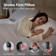thumbnail image 2 of Extra Firm Pillow Standard Size 26 x 20 inch, Bed Pillow with Adjustable Insert Provides Stronger Support - for Back, Stomach & Side Sleepers,Super Firm, 2 of 8