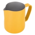 thumbnail image 1 of Taza para espumar leche, jarra de leche de acero inoxidable de 350 ml, taza para espumar leche, diseño de precisión, 1 of 9