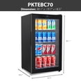 thumbnail image 2 of Nutrichef Compact Beverage Fridge Cooler - Wine Bottle & Can Beverage Chilling Refrigerator, 2 of 8