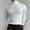 White, variant on KIHOUT Clearance Mens Long Sleeve Solid Turtleneck Casual Pullover T-shirt Bottoming Shirt