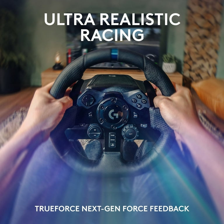 Logitech G923 Racing Wheel and Pedals + Logitech G Driving Force
