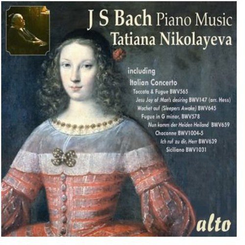 Tatiana Nikolayeva - Tatiana Nikolayeva Plays Bach Piano Music - Music & Performance - CD