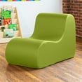 thumbnail image 3 of Jaxx Midtown Large Classroom Soft Foam Chair - Premium Vinyl Cover, Green, 3 of 6