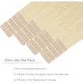 thumbnail image 2 of GFDYREE Extensions de Cheveux à Ruban Lennalife pour Femmes, 20 Pcs 50g 24 Pouces Blond Délavé Extensions de Cheveux à Ruban en Cheveux Humains Rallonge Cheveux Humain Lisse Extensions de Cheveux Invisibles Real Human, 2 of 5
