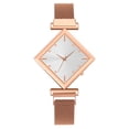 thumbnail image 2 of Reloj de cuarzo para mujer, relojes para mujer, reloj de cuarzo de moda para mujer, reloj con correa de acero inoxidable, reloj analógico, reloj de acero inoxidable, 2 of 3