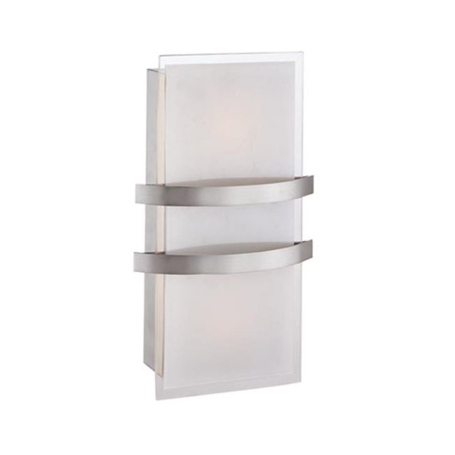 Access Lighting 62218LED-BS-OPL Metro Led ADA Wall Sconce Wall Light - Brushed Steel