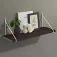 thumbnail image 3 of Dolle Lite .75 in. H X 23.6 in. W X 7.9 in. D Espresso Wood Shelf Board, 3 of 6