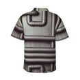 thumbnail image 3 of Texture Of Plastic Pipe Hawaiian Shirts For Men, Summer Short-Sleeve Relaxed-Fit Button-Down Shirts Xx-Large, 3 of 9