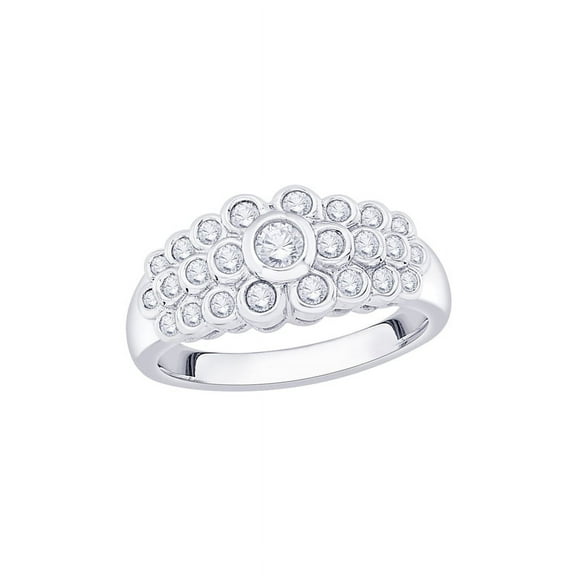 Diamond Anniversary Ring in 14K Gold (1/2 cttw) (I-Color, SI3/I1-Clarity)