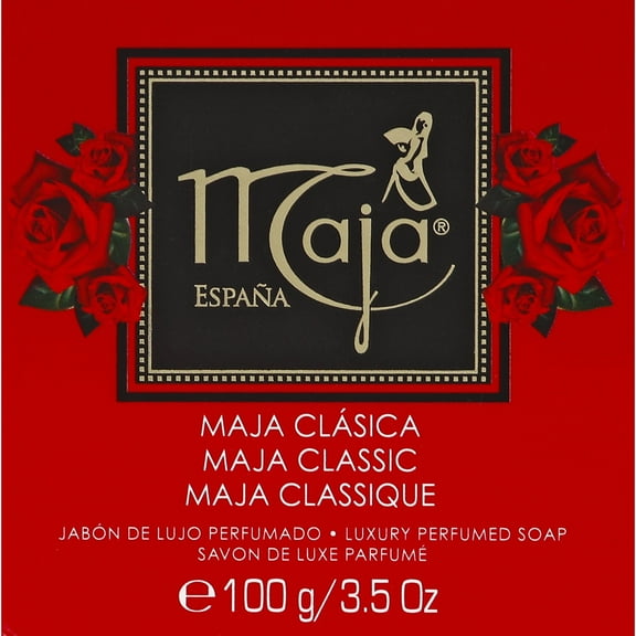 Maja Classic Essential Luxury Perfumed Bar Soap W/ Pleasant Scent, 3.5oz