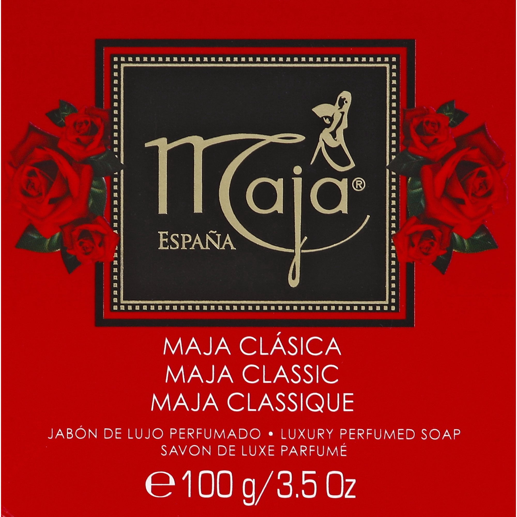Maja Classic Essential Luxury Perfumed Bar Soap W/ Pleasant Scent, 3.5oz