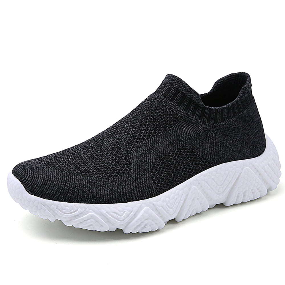 Mesh Breathable Slip On Athletic Casual Fashion Shoes Sneakers Loafers Like Wear Socks Men's Slip-Ons Sock Walking Shoes 