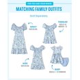 thumbnail image 3 of The Children's Place - Vestidos Casuales para niñas, Whirlwind, Medium, 3 of 6
