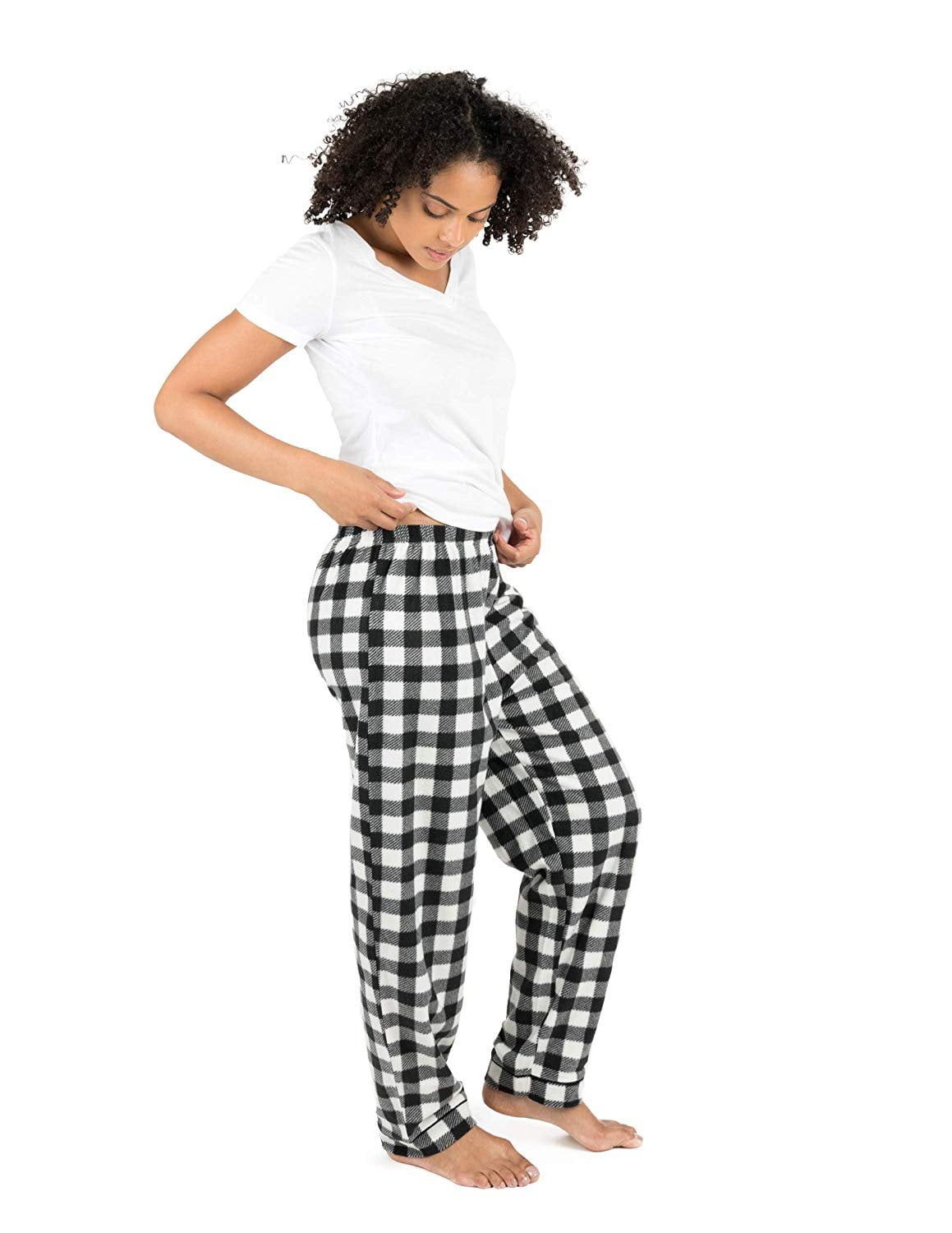 plaid pajama pants plus size