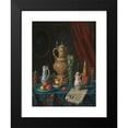 thumbnail image 2 of Moritz Mansfeld 15x18 Black Modern Framed Museum Art Print Titled - Still Life with Jug and English Newspaper, 2 of 5