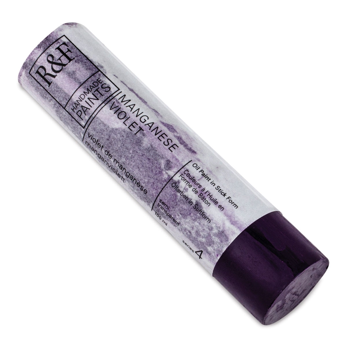 R&F Handmade Paints Pigment Stick, 100ml, Manganese Violet