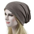 thumbnail image 3 of D-GROEE Mens Slouchy Thin Breathable Beanie Striped Skull Cap Long Baggy Hip-hop Winter Summer Hat for Women, 3 of 8