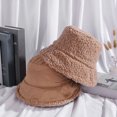 thumbnail image 2 of Bangcool Bucket Hat Reversible Warm: Fashion Breathable Winter Hat Fishing Hat Sun Hat, 2 of 8