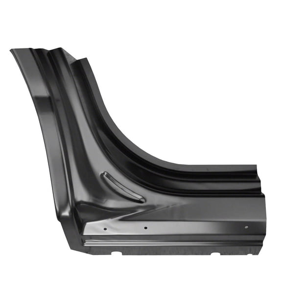 PASSENGER SIDE SIDE BODY PANEL; DOG LEG
